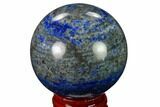 Polished Lapis Lazuli Sphere - Pakistan #170855-1